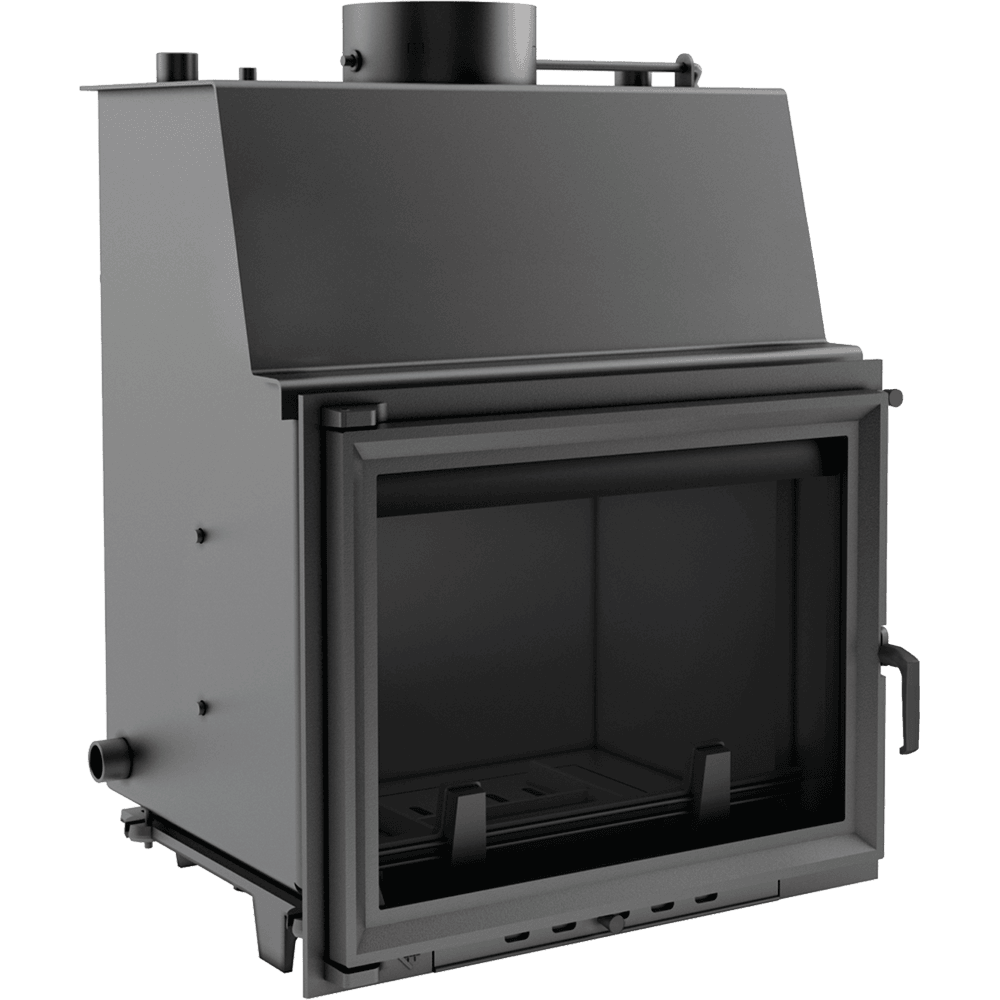 Water heating fireplace KRATKI ZUZIA 12 kW Ø 200