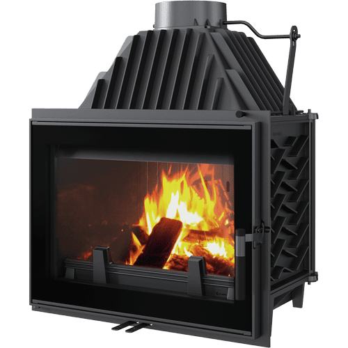 Cast iron fireplace KRATKI ZOSIA 12 kW Ø 200