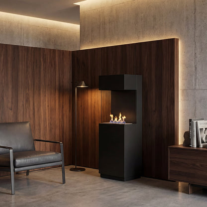 Freestanding bio-fireplace SIERRA MINI black