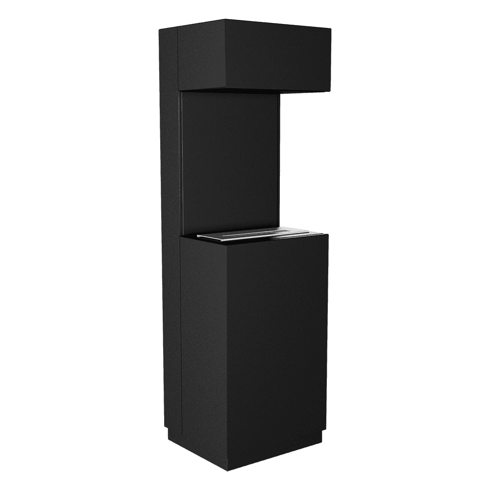 Freestanding bio-fireplace SIERRA MINI black