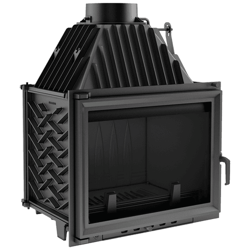 Cast iron fireplace ZUZIA 700 15 kW Ø 200