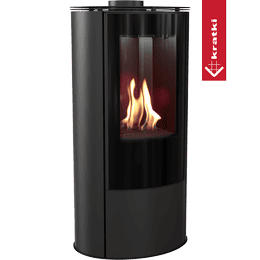 Propane-butane gas fire stove KRATKI AB Ø 100/150 4 kW