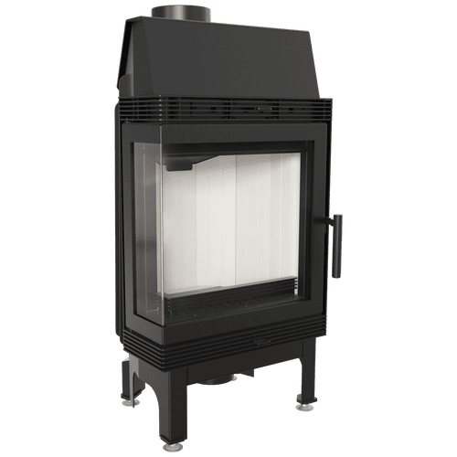 Steel fireplace KRATKI BLANKA 8 kW Ø 160