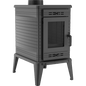 Wood burning cast iron stove KRATKI K10 Ø 130 10 kW