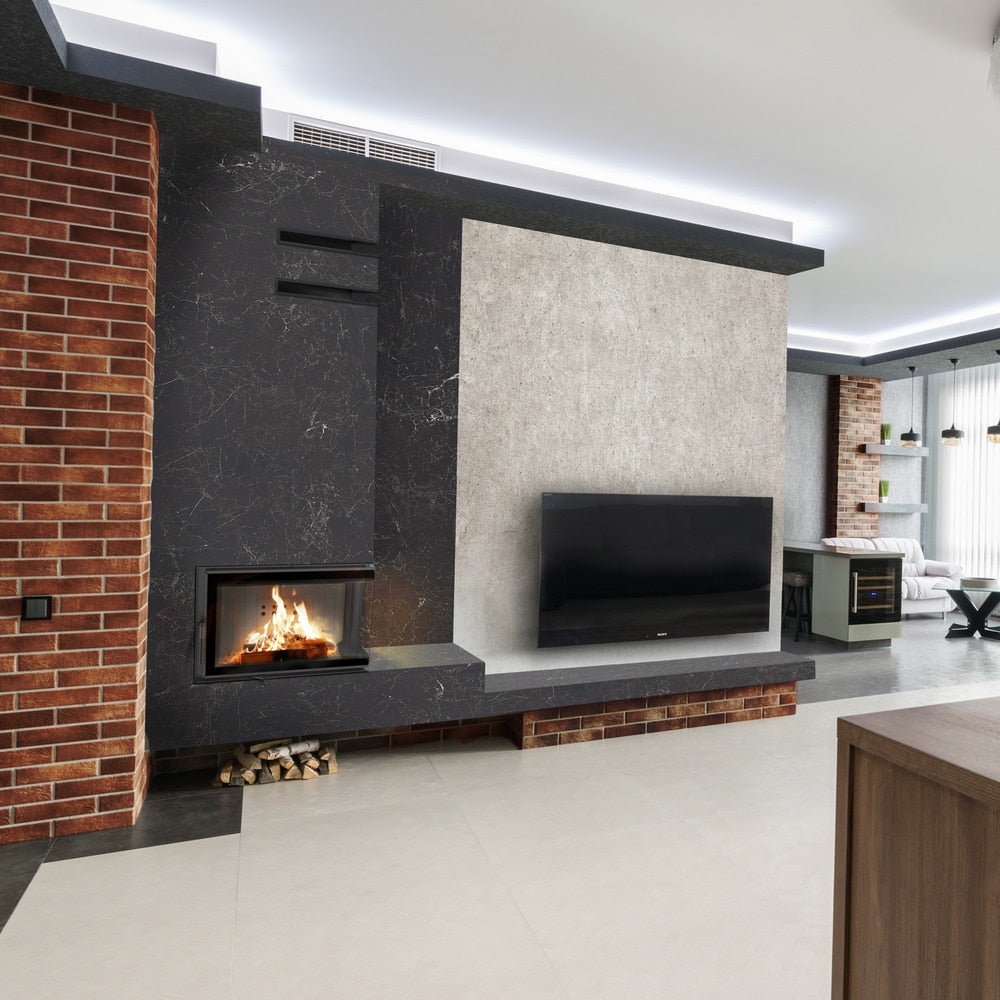 Water heating fireplace KRATKI MBM Right 12 kW Ø 180