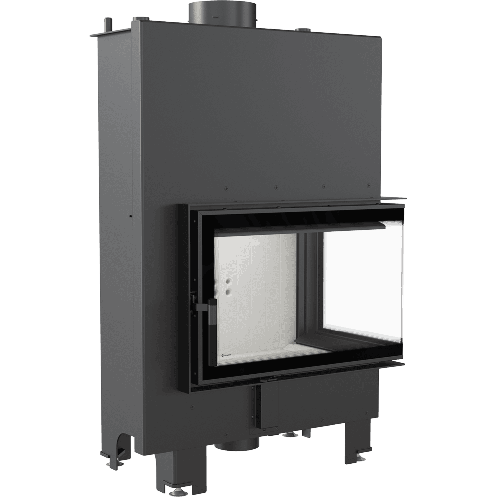 Water heating fireplace KRATKI MBM Right 12 kW Ø 180