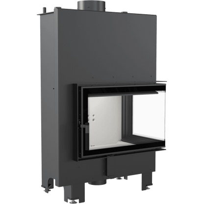 Water heating fireplace KRATKI MBM Right 12 kW Ø 180