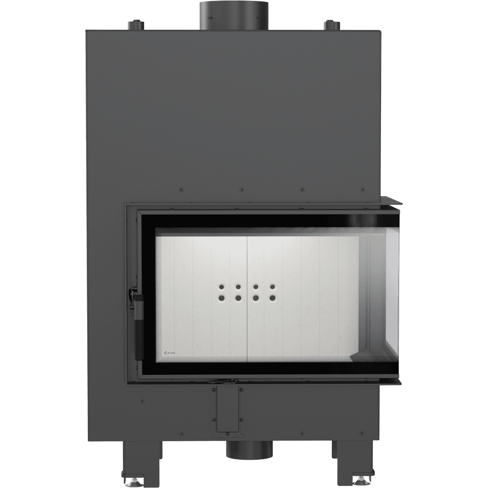 Water heating fireplace KRATKI MBM Right 12 kW Ø 180