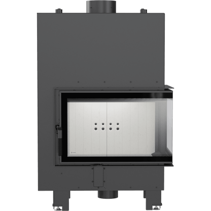 Water heating fireplace KRATKI MBM Right 12 kW Ø 180