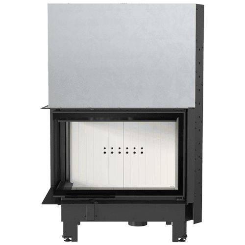 Steel fireplace KRATKI MBA 17 kW Ø 200