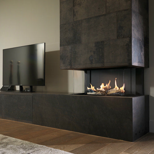 Gas Fireplace LEO 70 triple glazing natural gas ? 100/150 7,3 kW