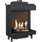 Gas Fireplace LEO 62 front facing natural gas ? 100/150 8,6 kW
