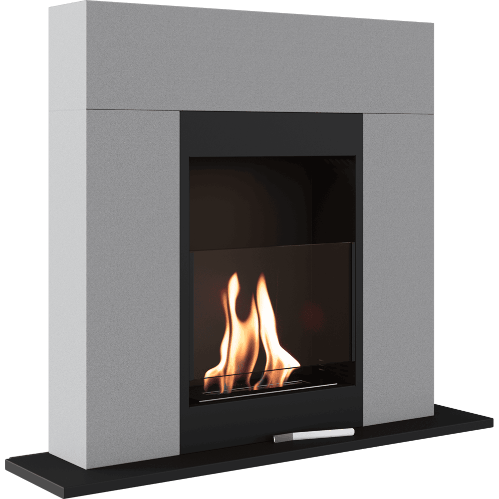Freestanding Bioethanol fireplace WHISKEY2 TÜV granite