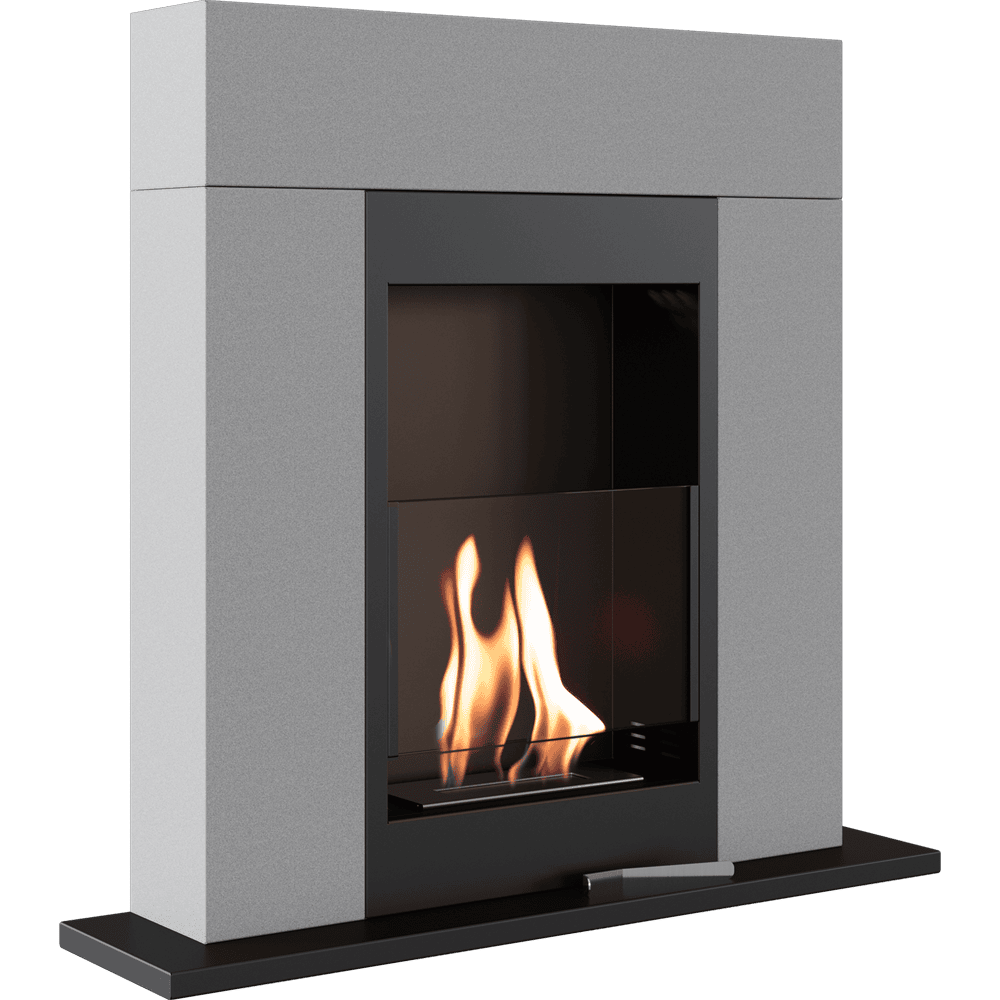 Freestanding Bioethanol fireplace WHISKEY TÜV granite