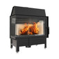 Steel fireplace KRATKI ZIBI 11 kW Ø 180
