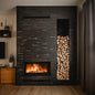 Steel fireplace KRATKI NADIA 14 kW Ø 200