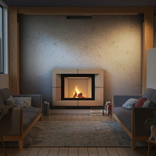 Steel fireplace KRATKI NADIA 13 kW Ø 200