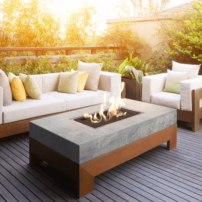 Gas Fire Pit AQF1 39,5x39,5 11,5 kW propane-butane