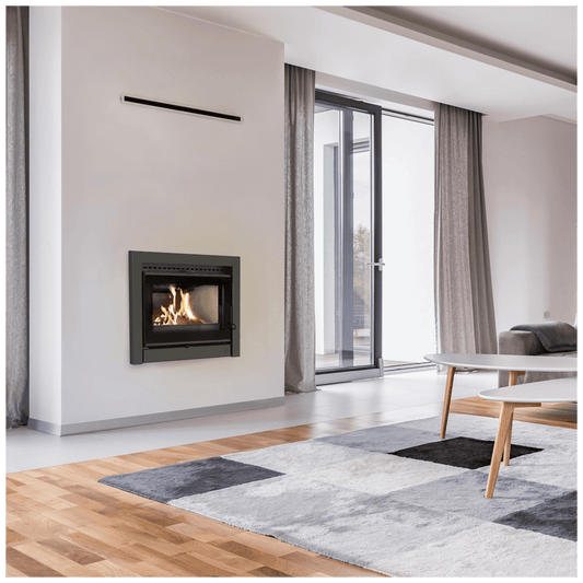Fireplace cassette KRATKI KDZ K 6 kW Ø 160