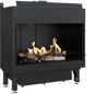 Gas Fireplace LEO 70 front facing natural gas ? 100/150 7,3 kW