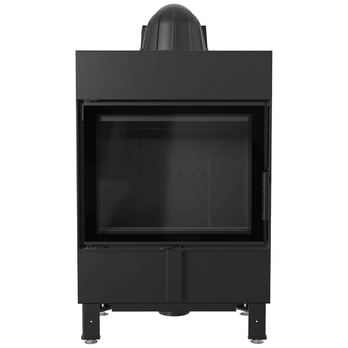 Steel fireplace KRATKI LUCY 12 kW Ø 200