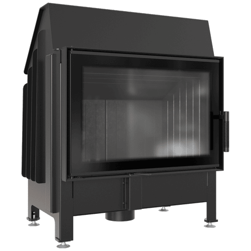Steel fireplace KRATKI ZIBI 11 kW Ø 180
