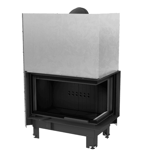 Steel fireplace KRATKI MBO 15 kW Ø 200