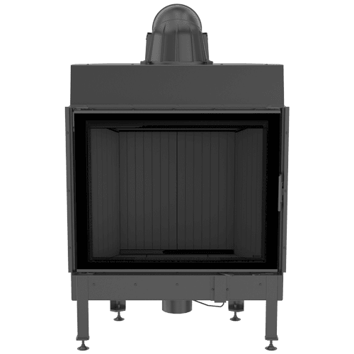 Steel fireplace KRATKI NADIA 13 kW Ø 200