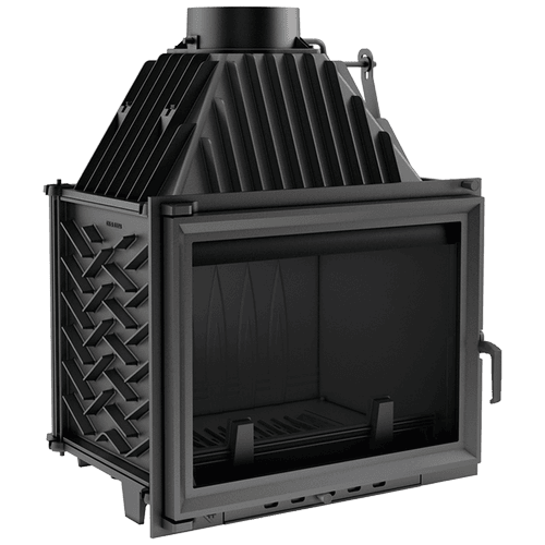 Cast iron fireplace KRATKI ZUZIA 15 kW Ø 180