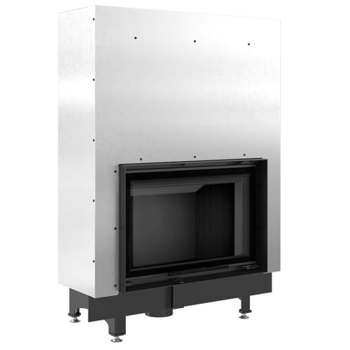Steel fireplace KRATKI ZIBI 11 kW Ø 180