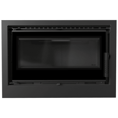 Fireplace cassette KRATKI ARKE 70 8 kW Ø 150 black thermotec