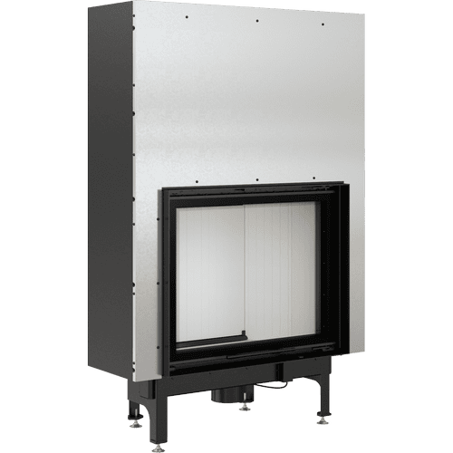 Steel fireplace KRATKI NADIA 13 kW Ø 200