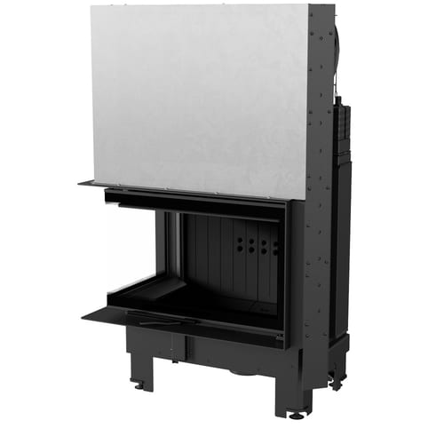 Steel fireplace KRATKI MBM 10 kW Ø 200