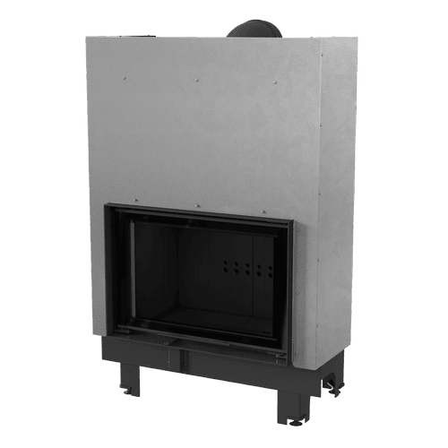 Steel fireplace KRATKI MBO 15 kW Ø 200