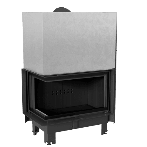 Steel fireplace KRATKI MBO 15 kW Ø 200