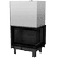 Steel fireplace KRATKI MBZ right 13 kW Ø 200 Lift-Up black thermotec