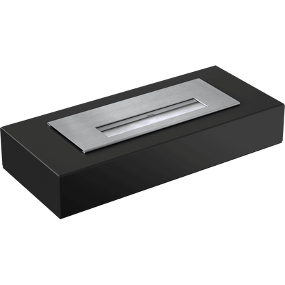 Freestanding Bioethanol fireplace INDIA black TÜV