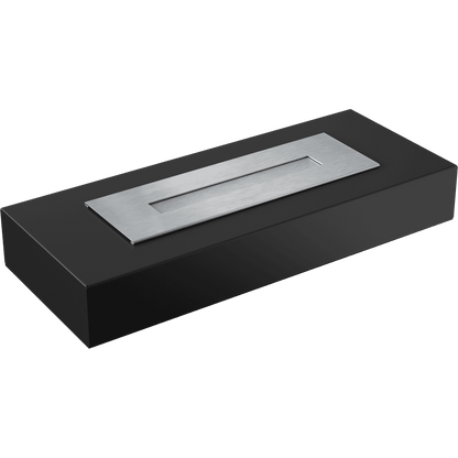 freestanding Bioethanol fireplace INDIA MAX TÜV black