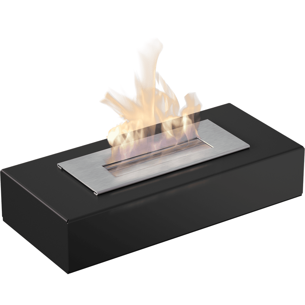 freestanding Bioethanol fireplace INDIA MINI TÜV black