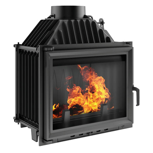 Cast iron fireplace KRATKI MAJA 8 kW Ø 150