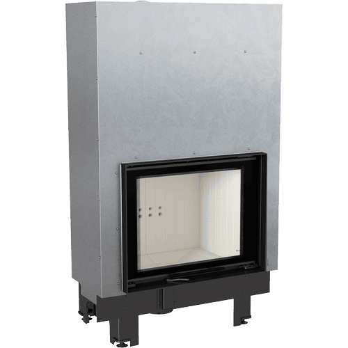 Steel fireplace KRATKI MBZ 13 kW Ø 200 Lift-up