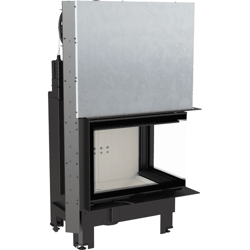 Steel fireplace KRATKI MBZ 13 kW Ø 200