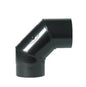 125mm Gloss Black Bend 90° with Door