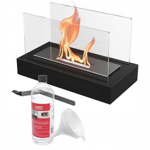 Tabletop Bioethanol fireplace GALINA TÜV set