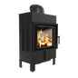 Steel fireplace KRATKI LUCY 12 kW Ø 200