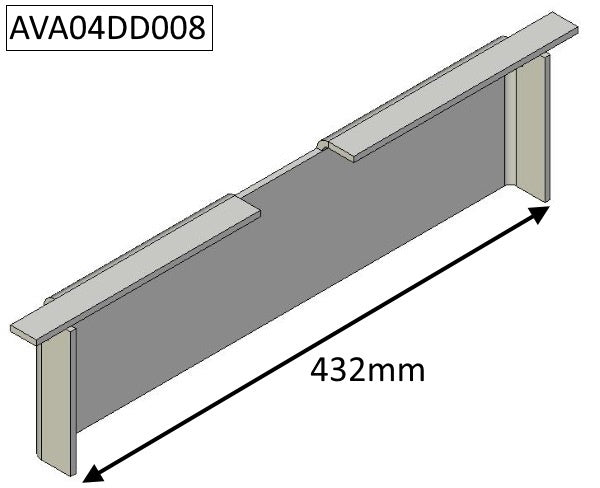 Side Plate - Double Sided - AVA04DD008