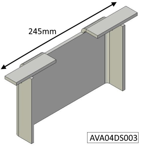 Side Plate - Double Sided - AVA04DS003