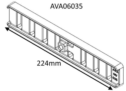 Door slider - Single door - AVA06035