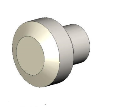 Slider Knob, Stainless - AVA08026