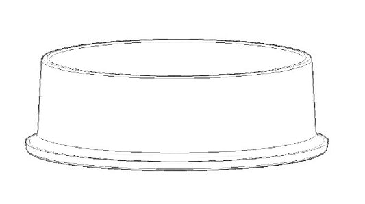 Flue Collar, Porcelain - Nordstrand - CBC08071P